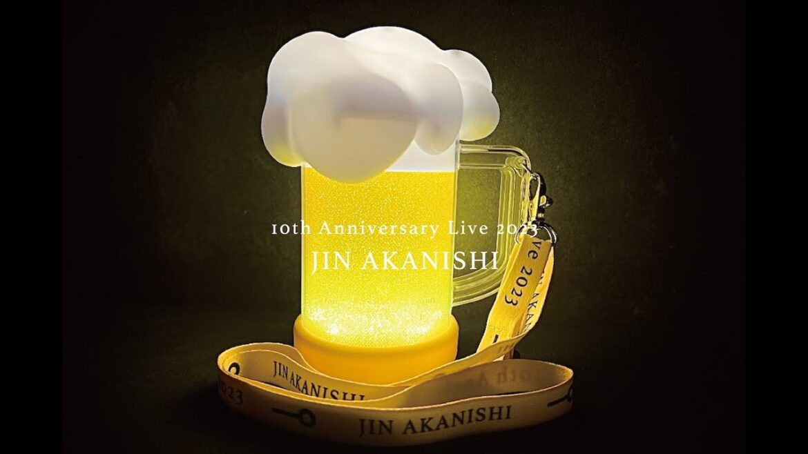 JIN AKANISHI “10th Anniversary Live 2023” at 国⽴代々⽊競技場第⼀体育館