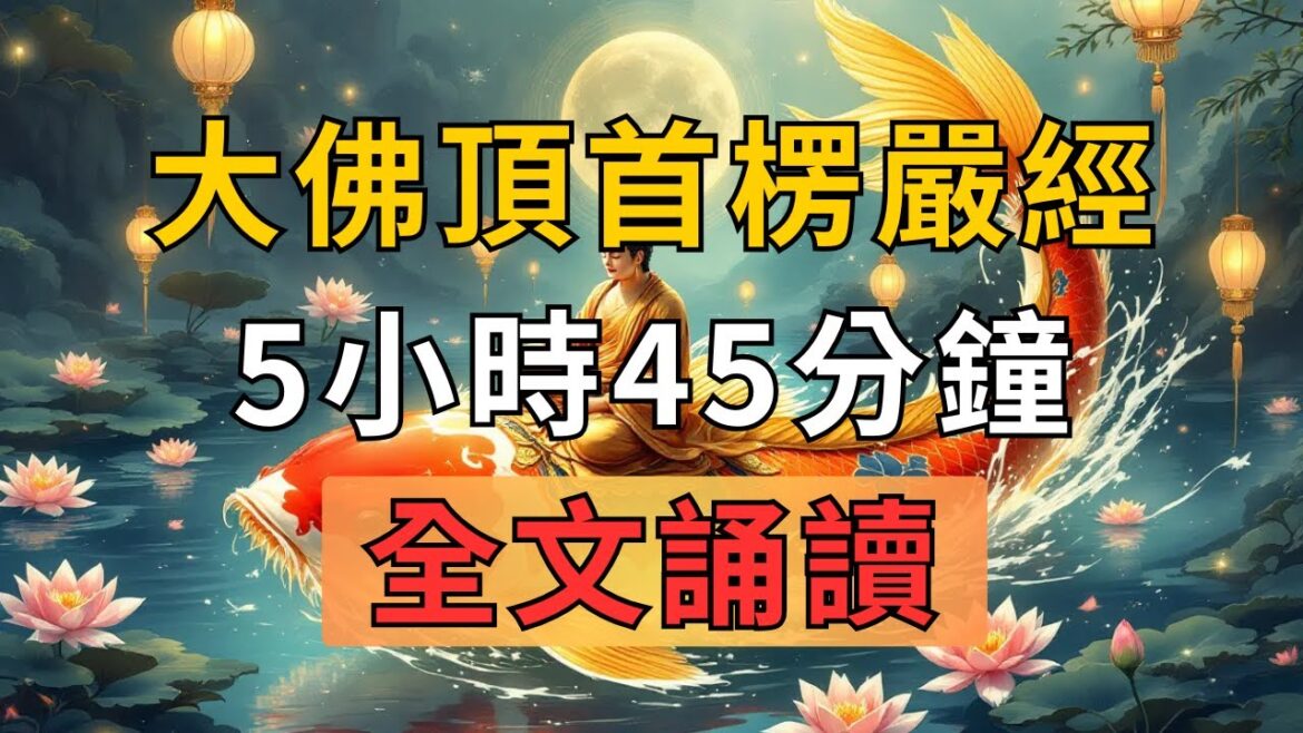 《大佛頂首楞嚴經》《楞嚴經》全文朗誦 🙏