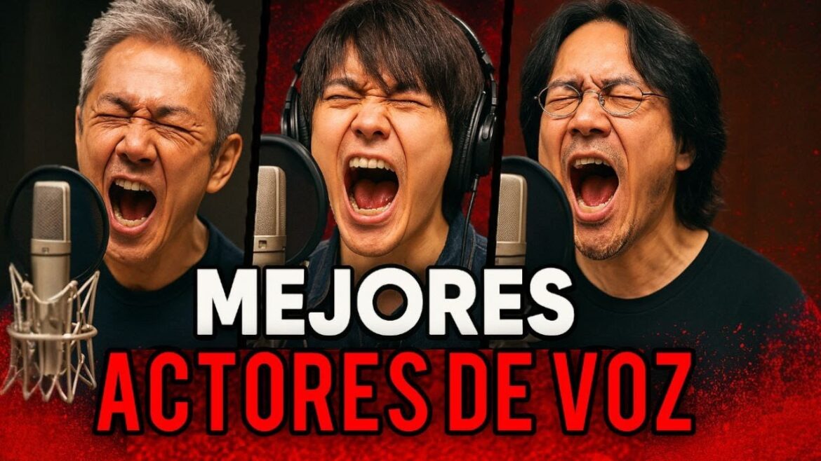 Los MEJORES Actores de Voz del Anime