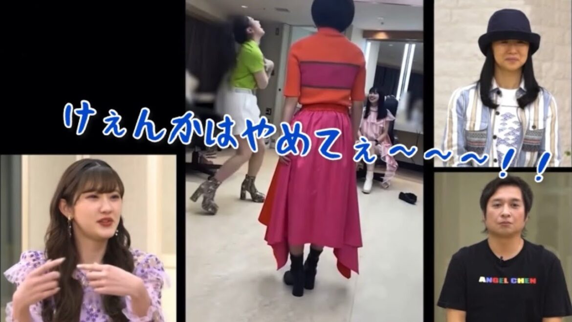 アンジュルムの楽屋が幼稚園だった