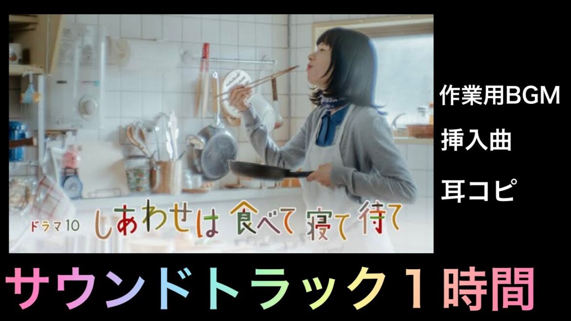 【作業用BGM】しあわせは食べて寝て待て 挿入歌BGM サントラ 中島ノブユキ NHKドラマ DTM 耳コピ