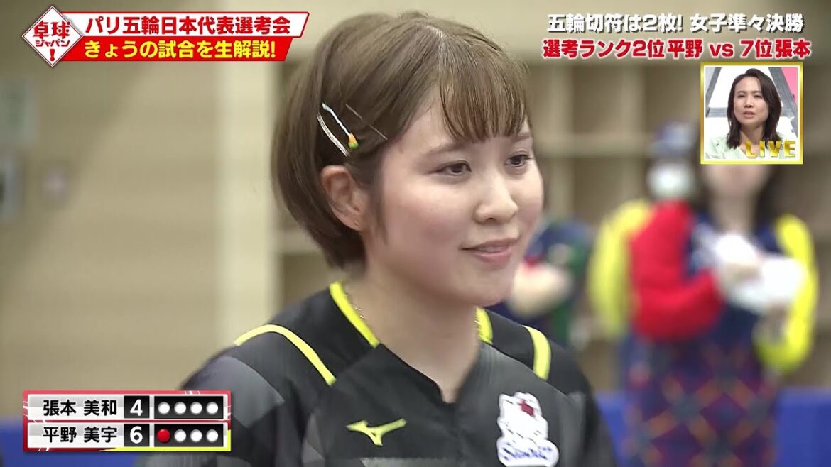 平野美宇が15歳・張本美和を圧倒!全農CUP東京 第5回選考会をDEEP解説|卓球ジャパン!2023年7月22日OA