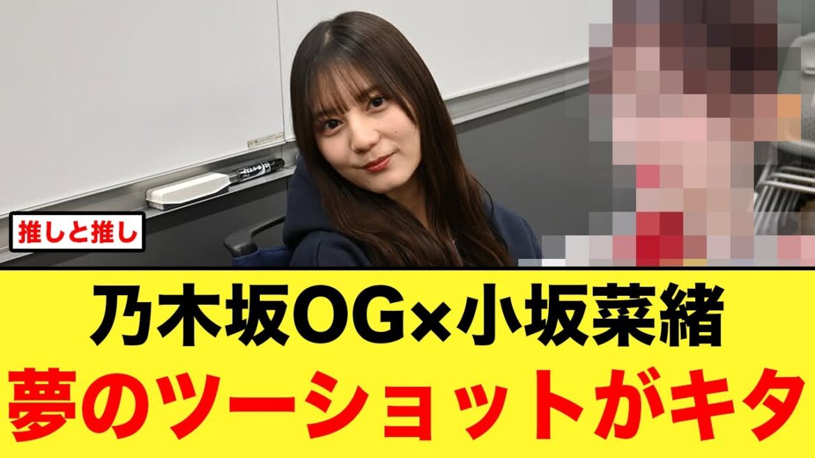 【夢の共演】あの乃木坂OGと小坂菜緒の貴重なツーショットがエグい【日向坂46】