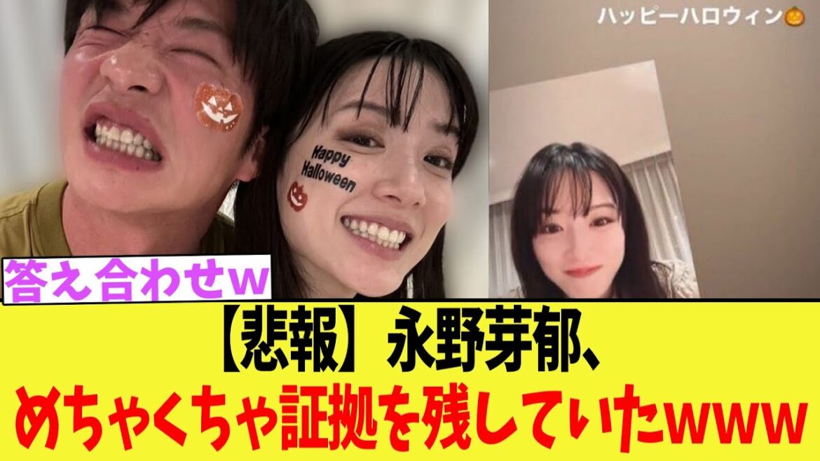 永野芽郁、めちゃくちゃ証拠を残していたwww