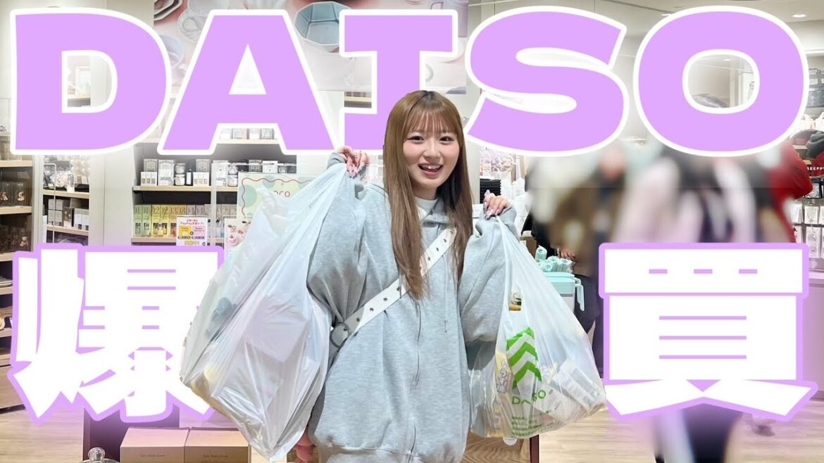 DAISOで1万円企画に初挑戦!!