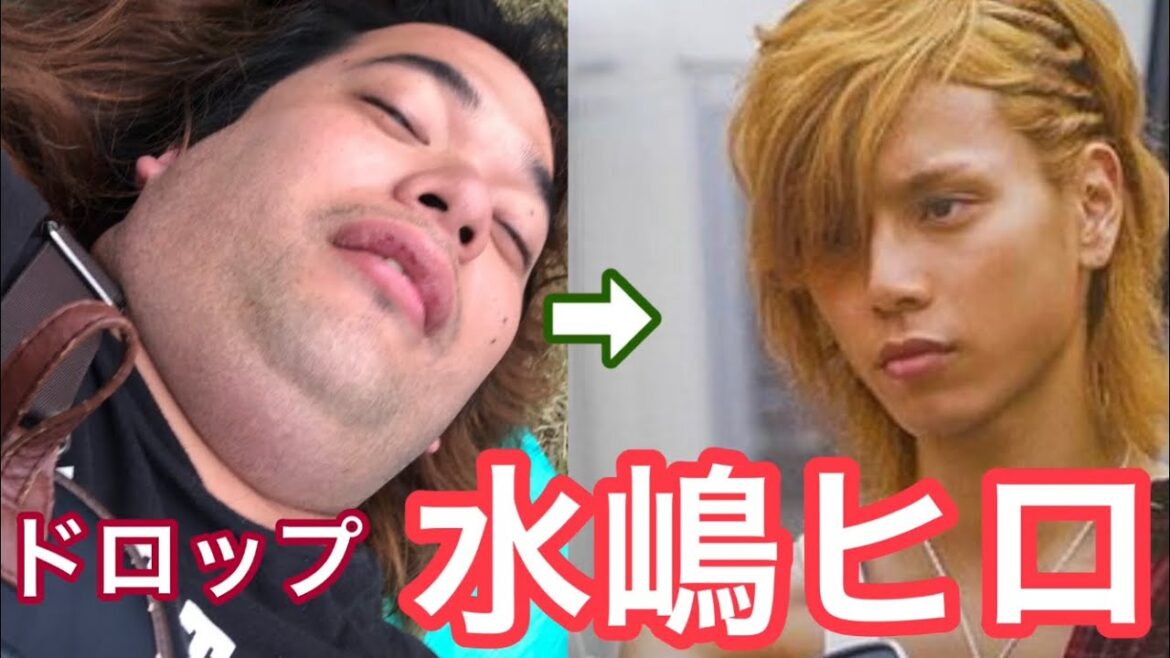 髪型をドロップの水嶋ヒロ風にセットしてみた【イケメン】