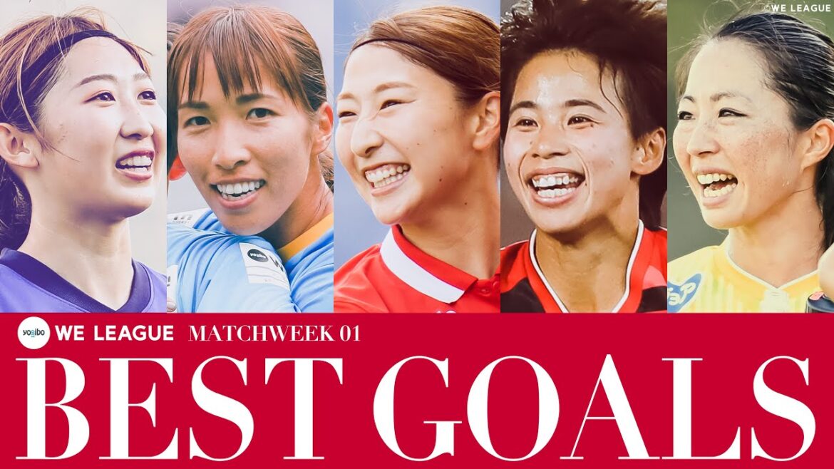 【WEリーグ開幕!】第1節ベストゴール集 2022-23 Yogibo WEリーグ/塩越柚歩/田中美南/中島依美/大滝麻未/中嶋淑乃