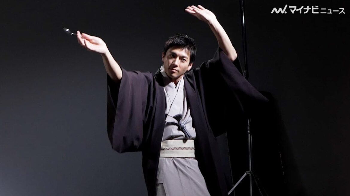 山田裕貴、袴姿の“即興ダンス”にスタッフ爆笑!渾身の短歌披露も静まり返る現場に思わずツッコミ カレーハウスCoCo壱番屋新CM「踊る屏風絵」篇&メイキング