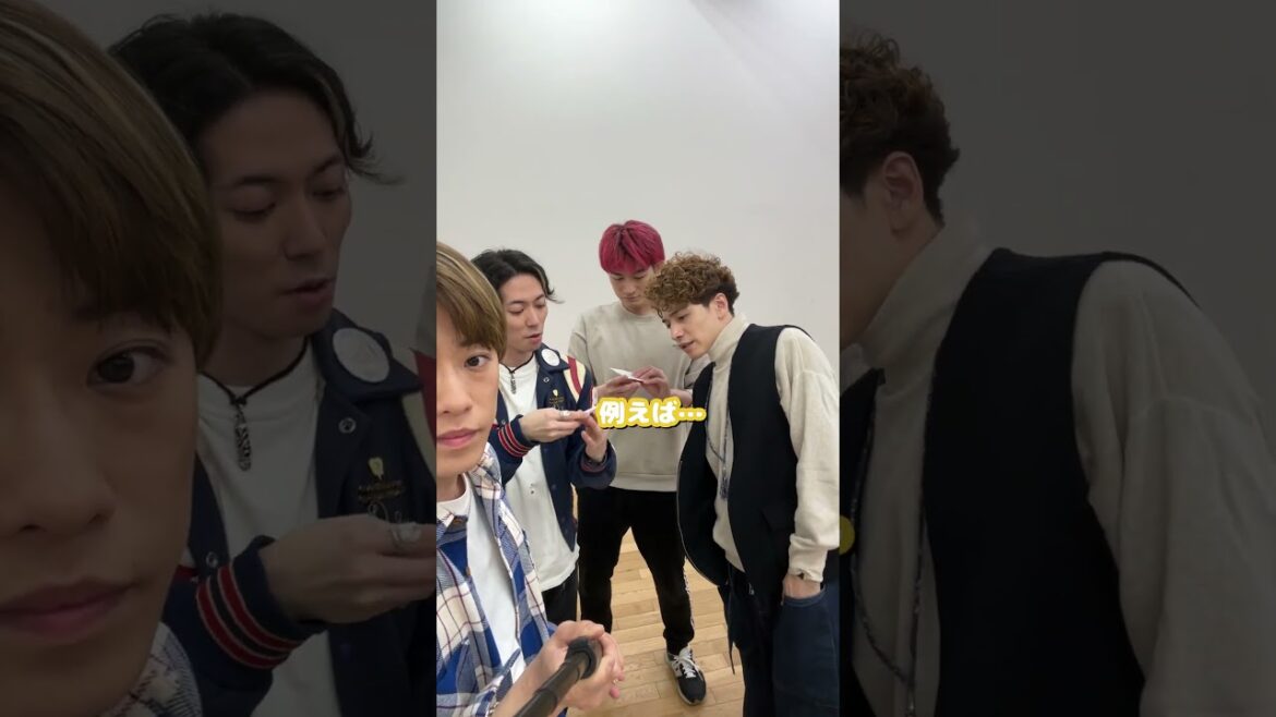 ふぉ〜ゆ〜 official【トーク企画に挑戦】枕詞に続けて…🤗