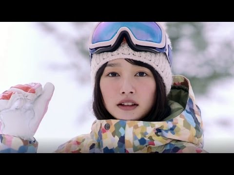 桜井日奈子 かわいいCM「JR SKISKI まつげの雪篇」
