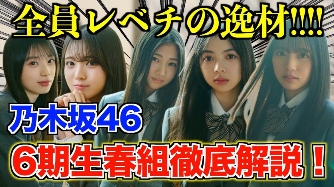 【乃木坂46】ミーグリが始まる前に6期生をおさらいしておこう!【矢田萌華,瀬戸口心月,川端晃菜,海邉朱莉,長嶋凜桜】