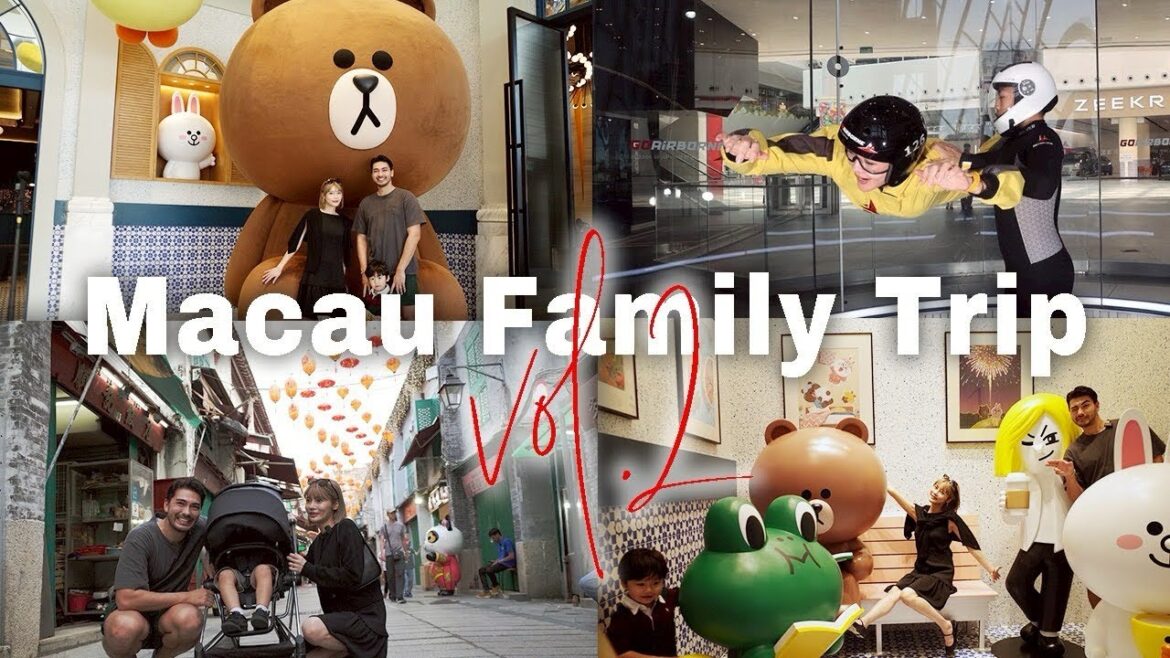 【マカオVlog】家族で行く3泊4日マカオ旅〈後編〉