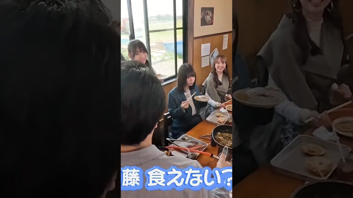 美味そうに食べるなおなおと 食わず嫌いな佐藤楓w #冨里奈央 #岡本姫奈 #乃木坂46