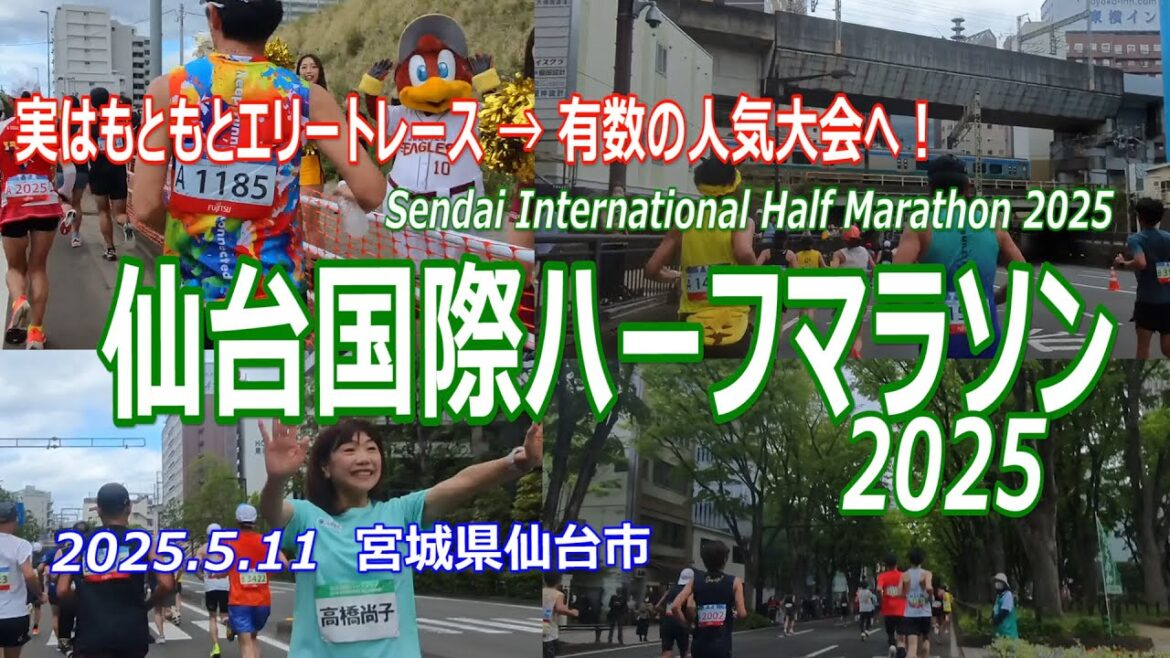 【参加者1万人超の人気大会】仙台国際ハーフマラソン2025走ってきた!@宮城県仙台市