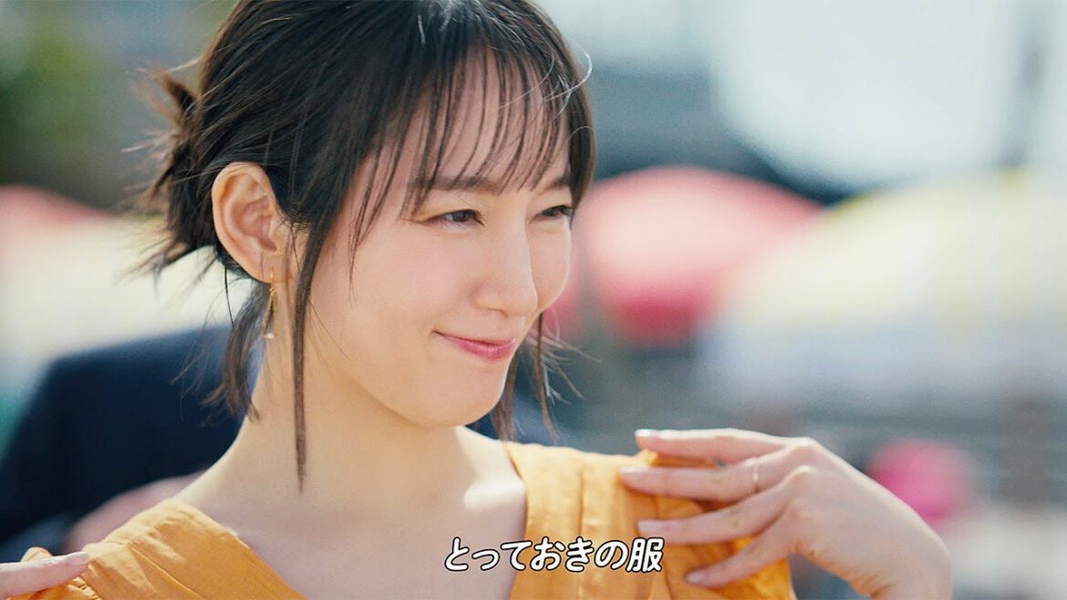 吉岡里帆、鮮やかワンピで美肌チラリ “モテっぷり”に板垣李光人は大慌て!? ZOZOTOWN新CM「リゾート」編