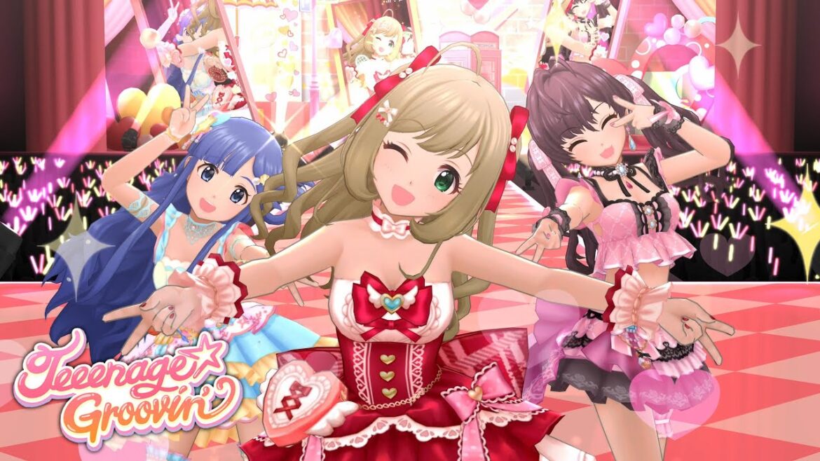 「デレステ」Teeenage☆Groovin’ (Game ver.) 佐藤心、浅利七海、一ノ瀬志希 SSR