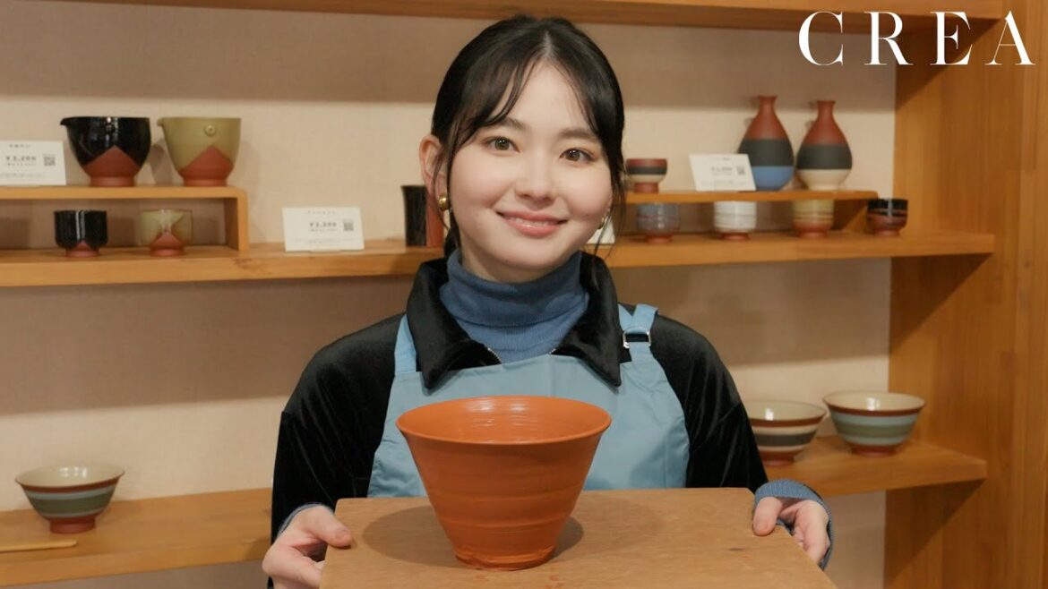 「通いたくなる島、佐渡」【山田杏奈、佐渡の神秘に触れる】“島外不出”の土「無名異」を使った焼物はまさに佐渡の大地の恵み