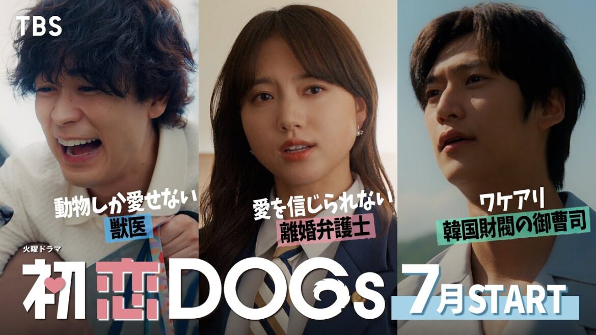 主演・清原果耶 7月スタート!新火曜ドラマ『初恋DOGs』【TBS】