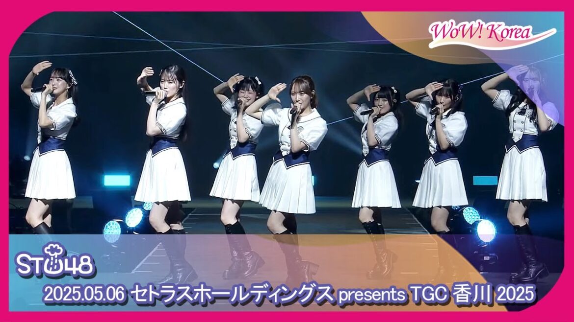 STU48、目が離せない妖精たちの「息をする心」&「小豆島へ行こう」のステージ