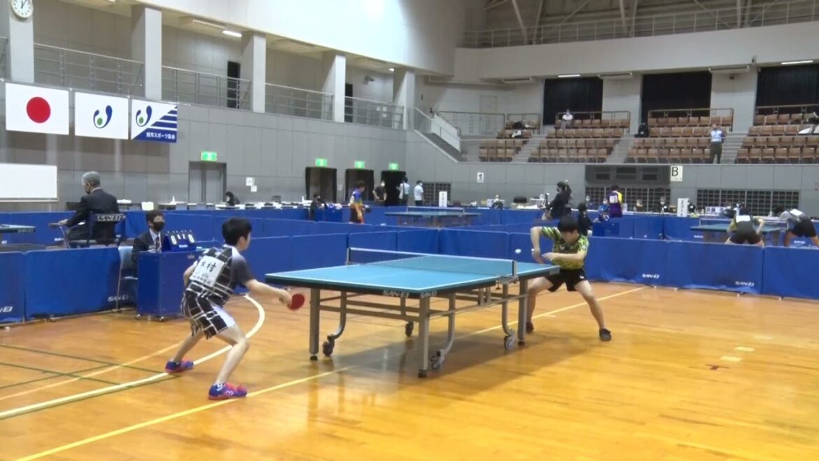 【ハイライト】飯村悠太 vs 木村友哉|2021世界ユース日本代表1次選考合宿|男子シングルス グループB