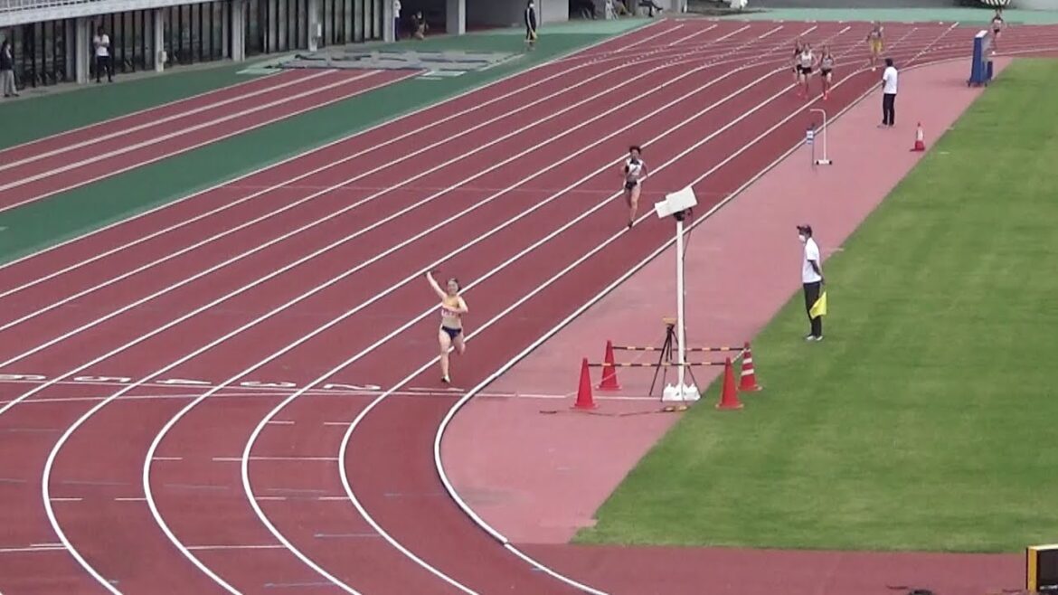 2022 茨城県高校総体 女子4×400mR決勝