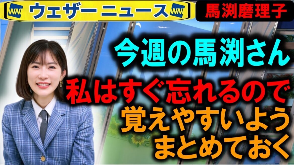 今週の馬渕さん【経済市況 Weathernews】25/6/1