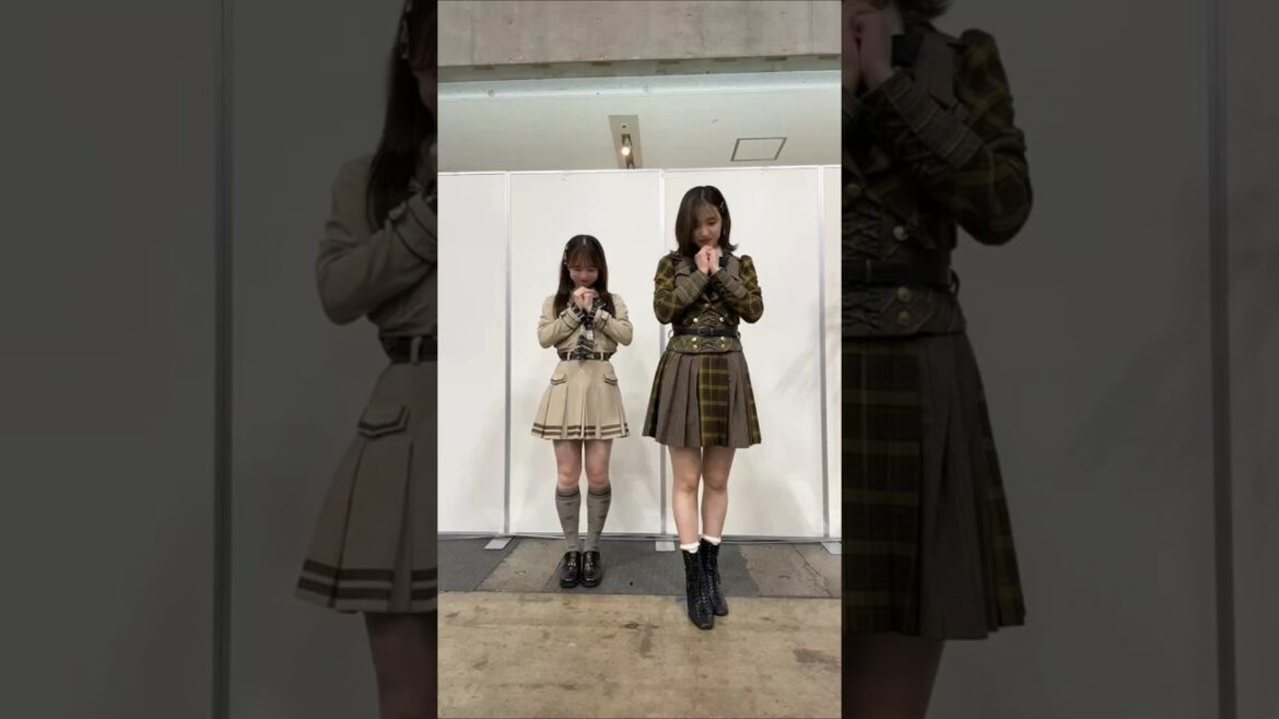 🍊 タイムマシン不要論 🌸 なるたお #AKB48 #倉野尾成美 Narumi #下尾みう Miu 🍓 #AKB48_20thYear #ここからだAKB48 #shorts