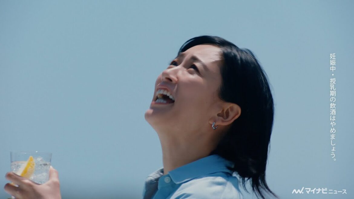 水川あさみ、“世界”に向かって問う「中華もエスニックも素麵も…」「じゃない?」 キリン 氷結無糖 新TVCM「『氷結無糖オールマイティ篇」