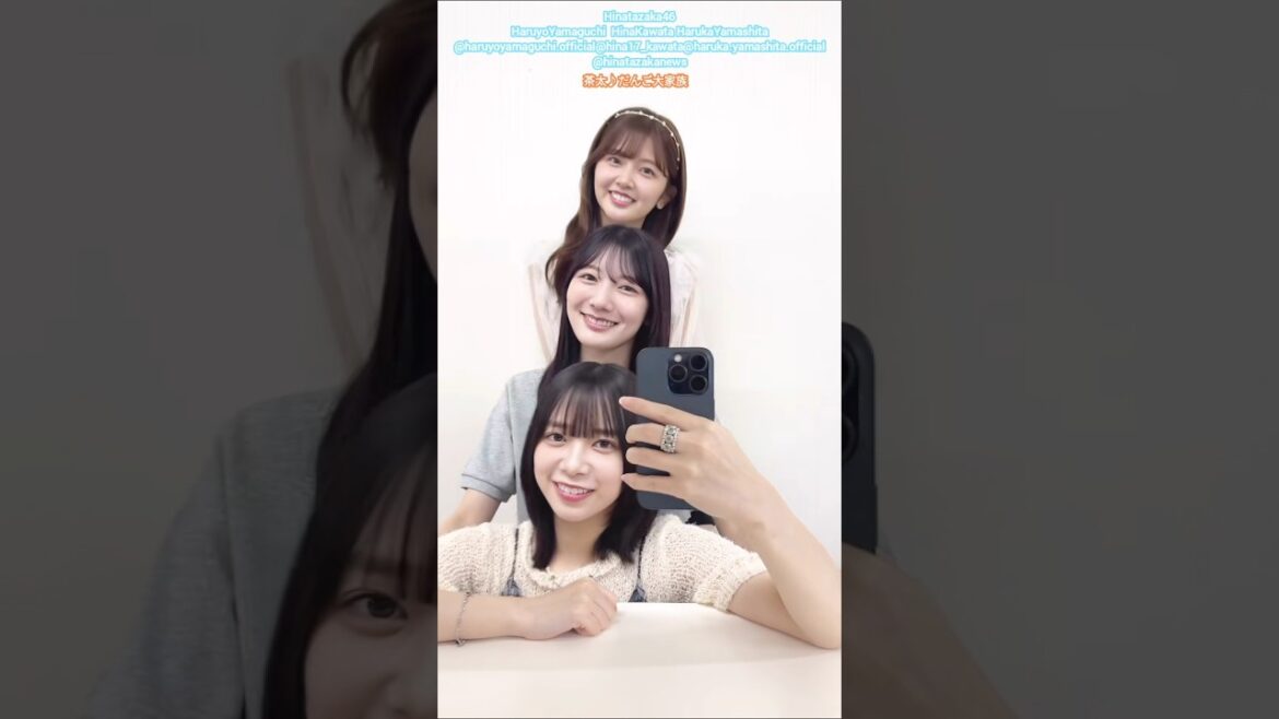 山口陽世 河田陽菜 山下葉留花 茶太 だんご大家族♪日向坂46