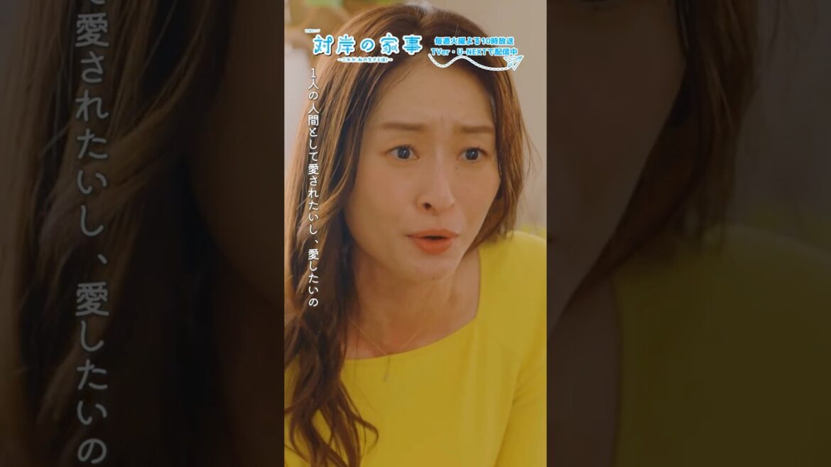 『#対岸の家事』👓家族はそうじゃない👗 #多部未華子 #ディーンフジオカ #島袋寛子