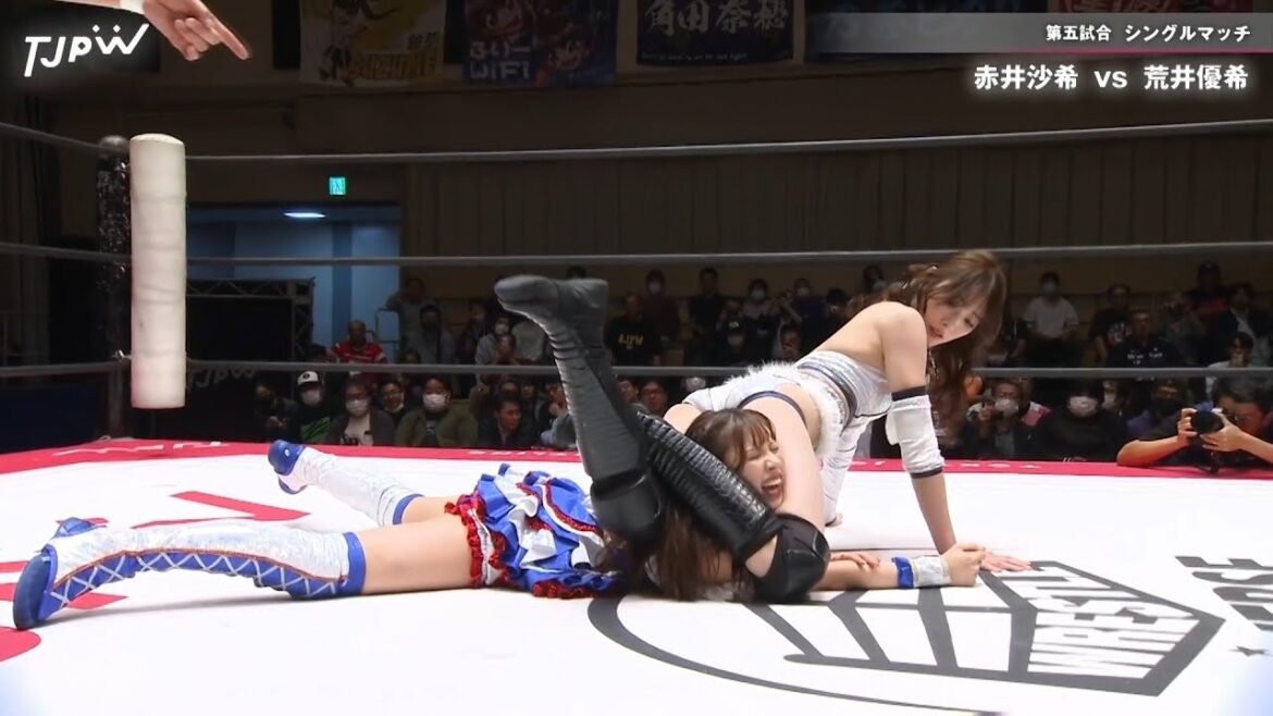 【TJPW2023.10.27】Saki (赤井沙希) vs Arai (荒井優希): ALL RISE ’23 Korakuen Showdown! 后乐园精英对决!#saki #akai
