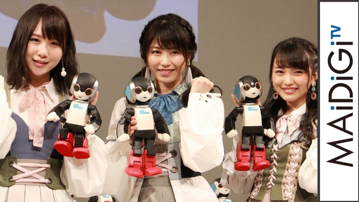 AKB48向井地美音&高橋朱里「目標は“神7”」総選挙に向け意気込み 「週刊 ロビ2」創刊記念イベント会見1