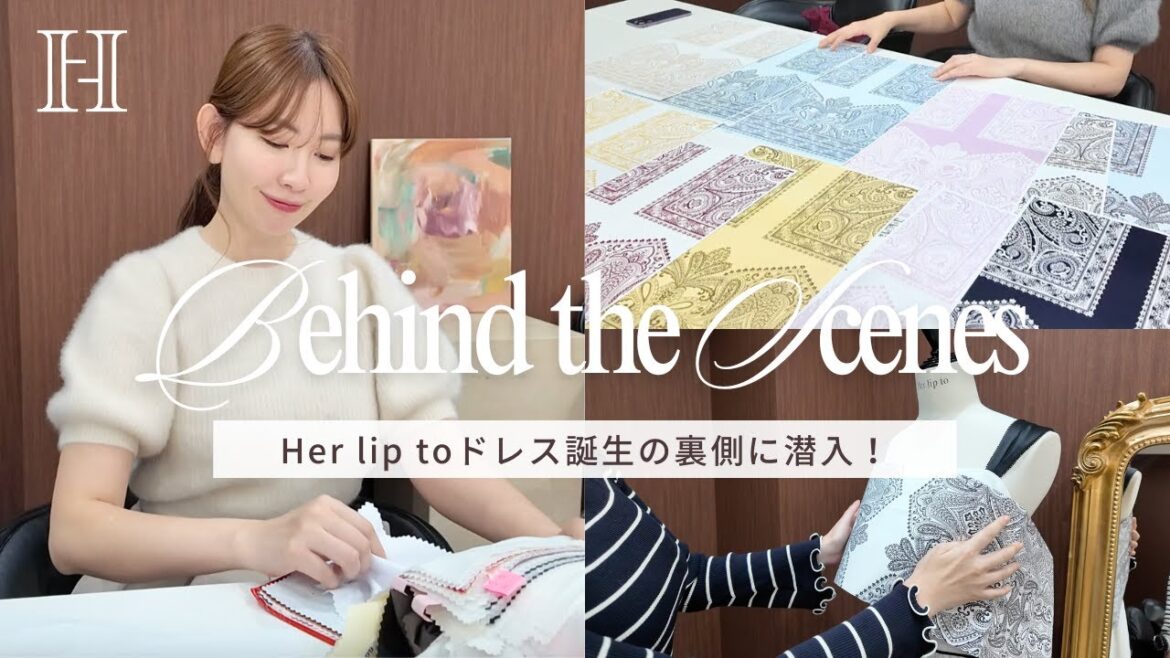 こじはるの今❤️🔥アパレル仕事の裏側に密着👀 【1着ができるまで】