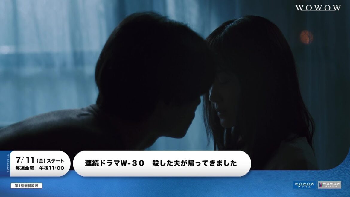 連続ドラマW-30「殺した夫が帰ってきました」本予告映像【WOWOW】