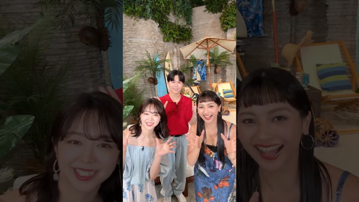 #福くん 曖昧ダンスデビュー!🕺🏝️峯岸さん、ゆきぽよさん、鈴木福さんに#シャッフルアイランド #曖昧ダンス を踊ってもらいました🫶新シーズンは7/10(木)よる10時ABEMA独占無料放送⛱️