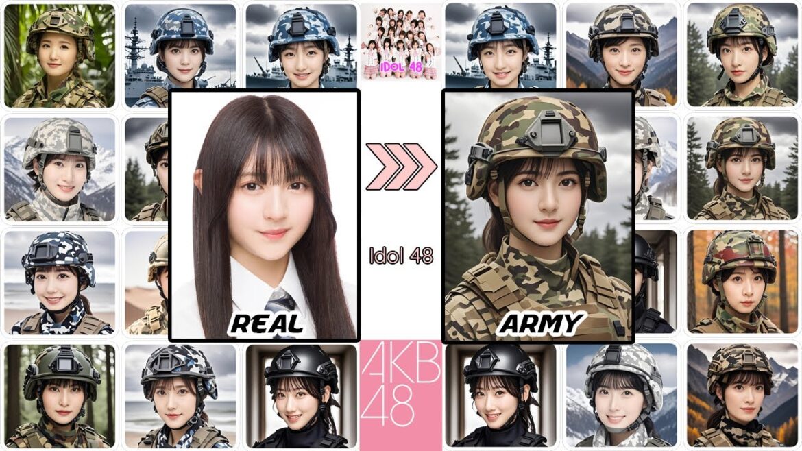 AKB48 Members : Special Forces – Generated by AI | Idol 48