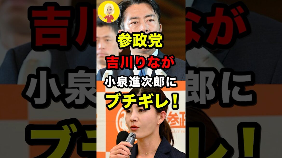 ㊗️80万再生!! 【まず先に謝れよ!誰のせいでお米買えなくなったんかと?】参政党・吉川りなが小泉進次郎にブチギレ!#shorts