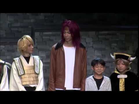 Saiyuki God Child Musical – Ayukawa Taiyou (Gojyo) gets emotional at the end