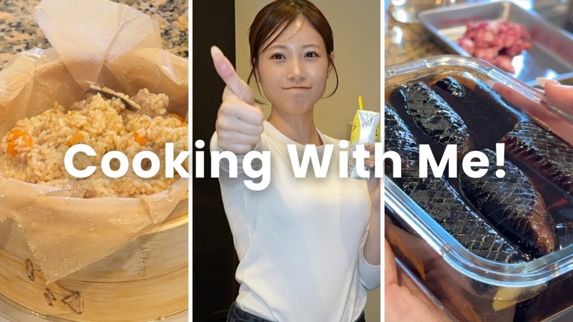 【料理】旦那さんの帰りを待ちながらハマってる蒸籠蒸し作ったよ♡