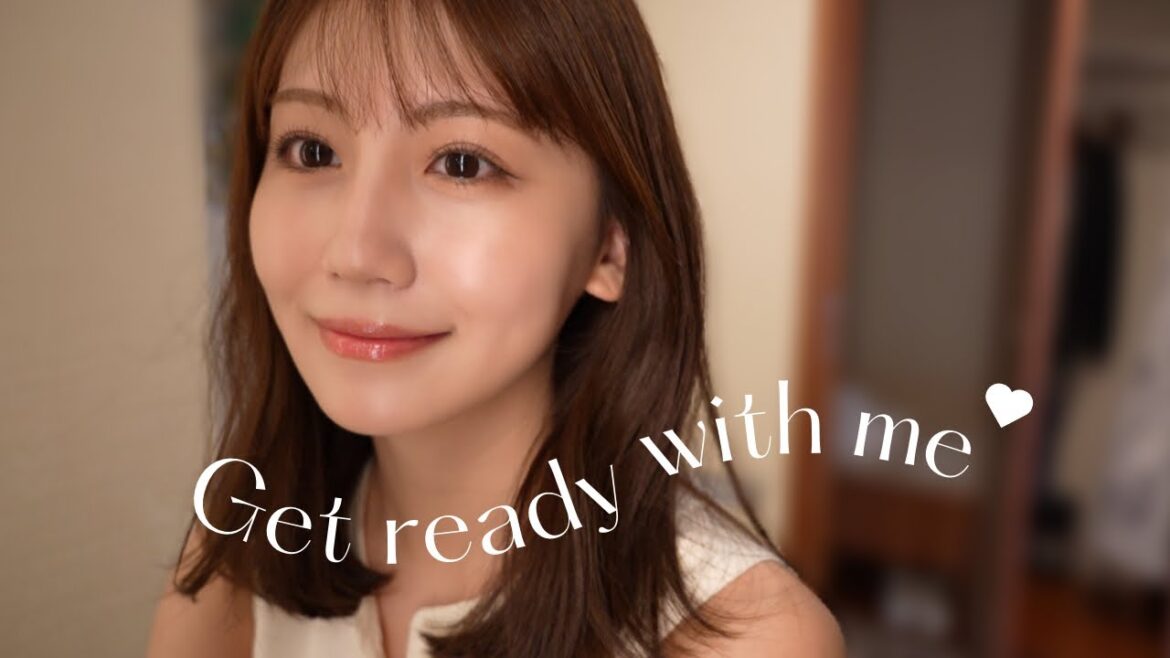 【GRWM】毎日メイク&ヘアセット|お喋りしながら準備をします😼🫶🏻