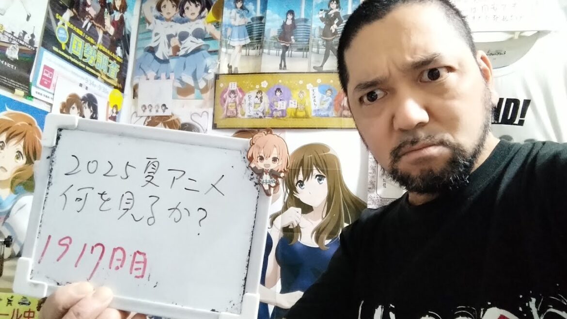 謝罪&2025夏アニメ何を見るか決める会!