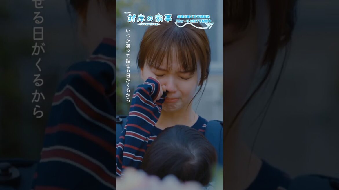 『#対岸の家事』紫陽花って主婦みたいね🐌 #多部未華子 #田中美佐子