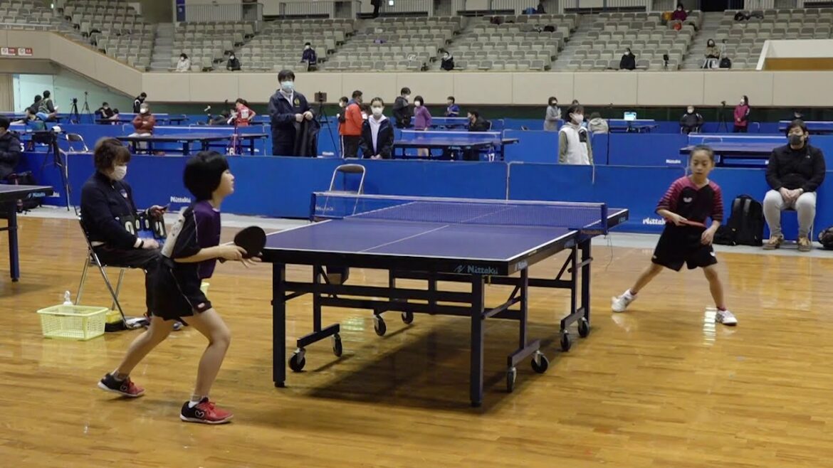 福士心菜 vs 武村柊伽|第30回東アジアホープス日本代表選考会 女子シングルス 第1ステージ Bリーグ