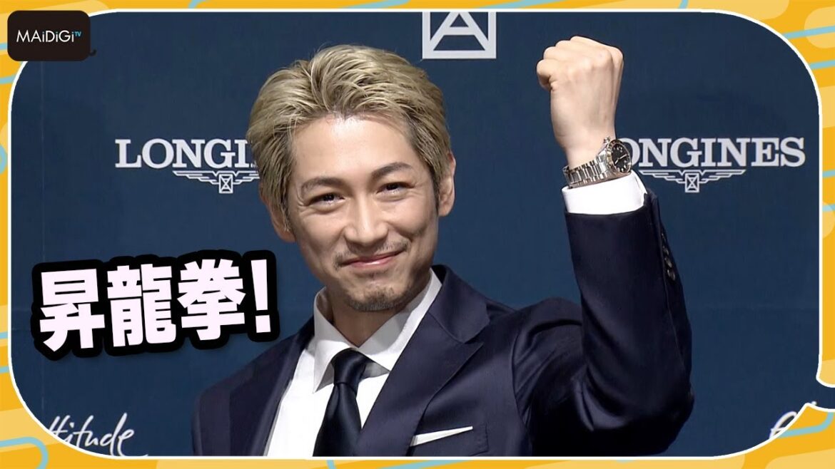 【イケメン】ディーン・フジオカ“昇龍拳”! 進行役に気遣いの神対応「話つなぎましょう」