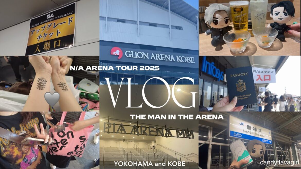 N/A ARENA TOUR 2025 ” THE MAN IN THE ARENA ” Vlog | 現場vlog | 赤西仁 | 錦戸亮