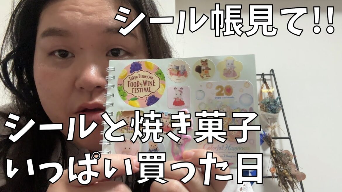【Taisuke Endo 購入品紹介】シールと焼き菓子でときめきハッピータイム!【シール購入品紹介】