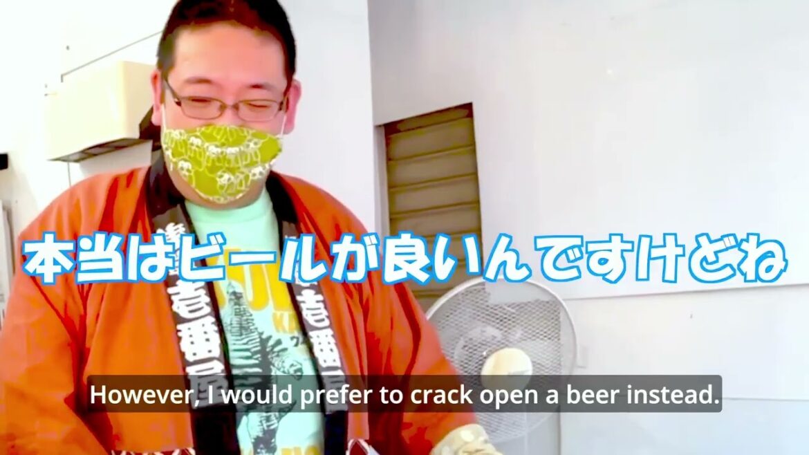 せんへい焼きに挑戦/ Toasting Rice Crackers @ICHIBANYA