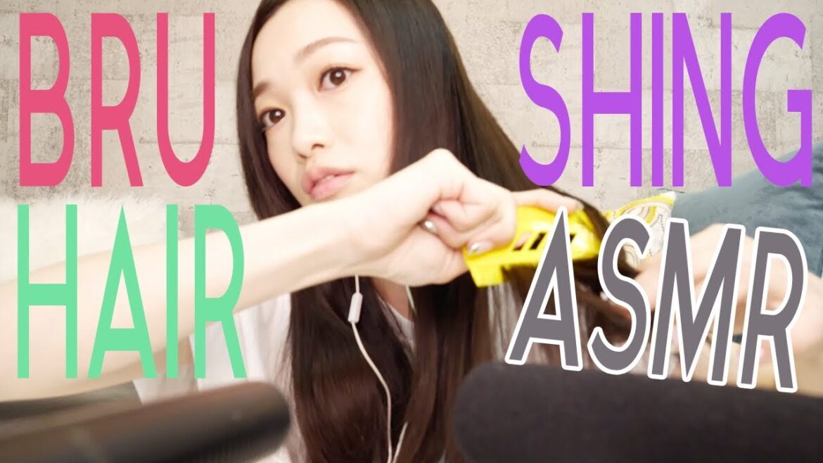 【ASMR,音フェチ】脳がとろけるブラッシング♡色んなクシで気持ちいい音探し【囁き】