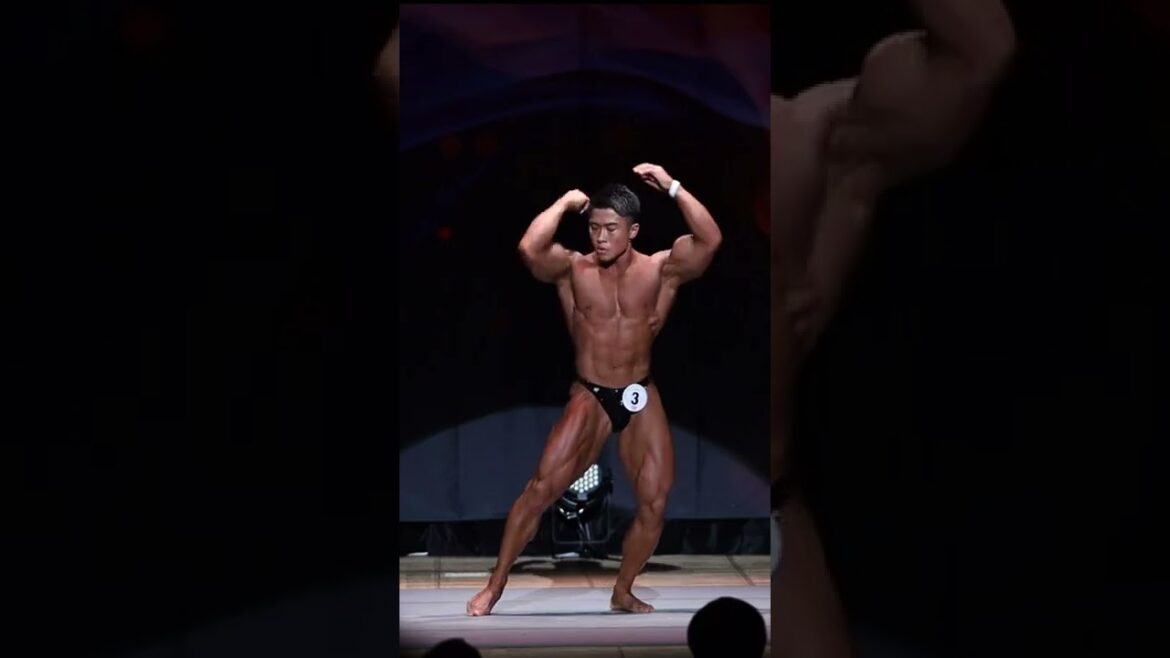 相澤隼人選手フリーポーズ【第67回男子日本ボディビル選手権】 #shorts