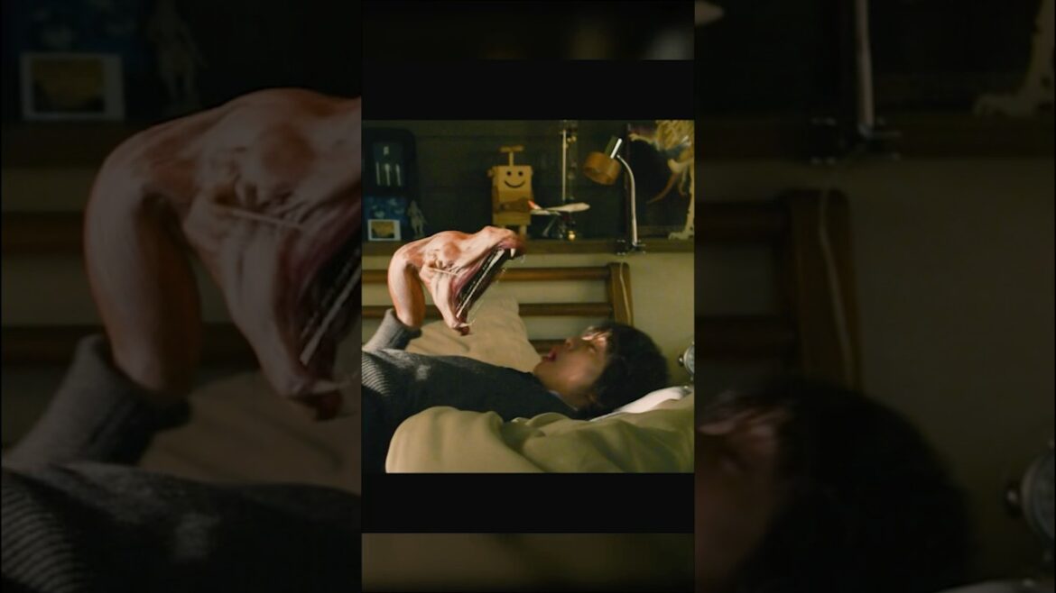 私の「右手」です #寄生獣 #そめたに しょうた #橋本愛 #映画